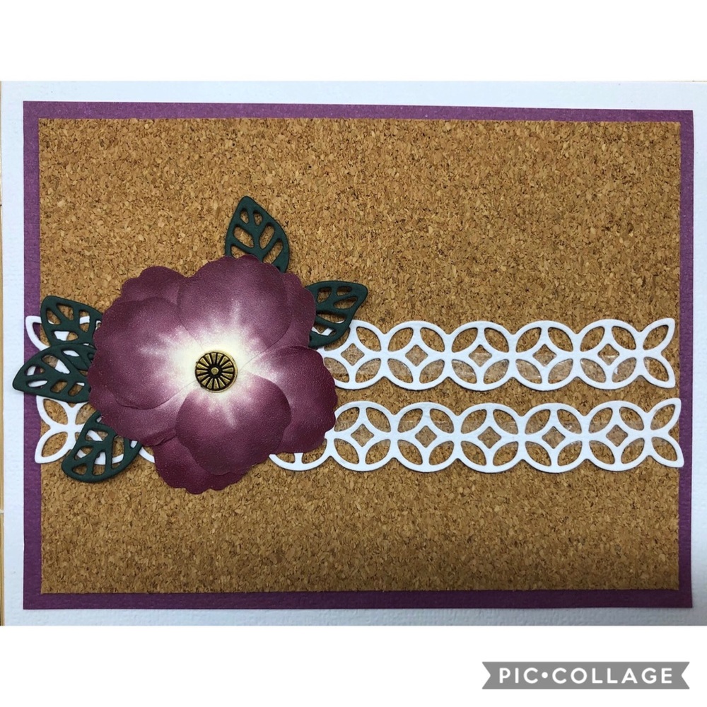 Handmade Floral Greeting Card